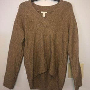 H&M Oversized Tan Sweater